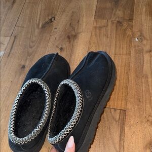 UGG Black Slip-On Shoes